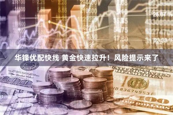 华锋优配快线 黄金快速拉升！风险提示来了