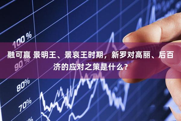 融可赢 景明王、景哀王时期，新罗对高丽、后百济的应对之策是什么？